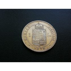 Hungary Ferenc József 1 Forint 1879 K.B. 12.3 g of silver