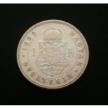 Magyarország 1 Forint 1882 KB ezüst 12,25 gr