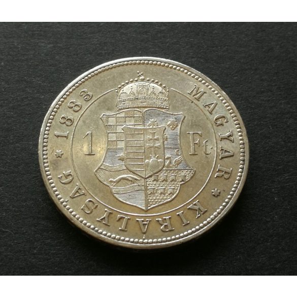 Hungary 1 Forint 1883 KB silver