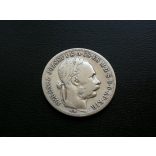 Hungary Ferenc József 1 Forint 1883 K.B. silver