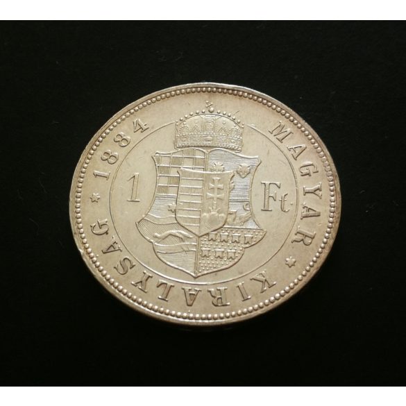 Magyarország 1 Forint 1884 KB ezüst 12,36 gr