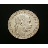 Magyarország 1 Forint 1884 KB ezüst 12,36 gr