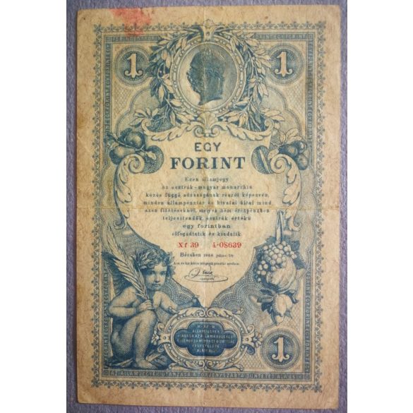 Ausztria - Magyarország 1888 1 Forint F-
