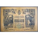 Austria - Hungary 1902 50 Kroner F