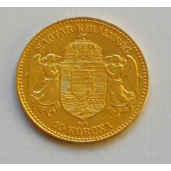 Ausztria - Magyarország 10 Korona KB 1906 XF arany