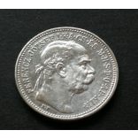 Magyarország 1 Korona 1914 5 g ezüst