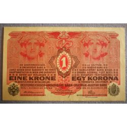 Austria - Hungary 1 Krone 1916 XF