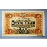 Hungary 50 Filler/Heller 1916 UNC Hajmáskér, Prisoner of War camp
