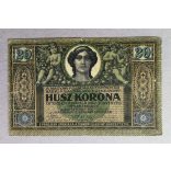 Hungary 20 Korona 1919 august F-