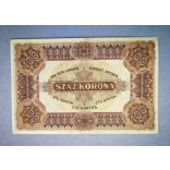 Hungary 100 Korona 1920 VF