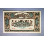 Hungary 10 Korona 1920 VF