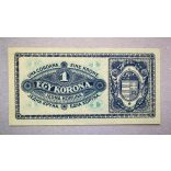 Hungary 1 Korona 1920 XF+