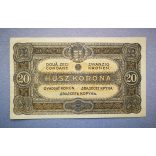 Hungary 20 Korona 1920 F+