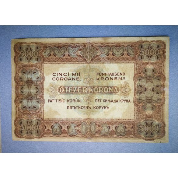 Hungary 5000 Korona 1920 Restored