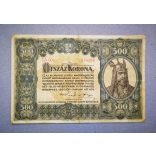 Hungary 500 Korona 1920 F+