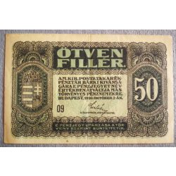 Magyarország 50 Fillér 1920 VF