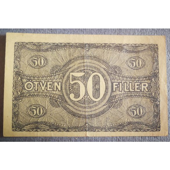 Magyarország 50 Fillér 1920 XF-
