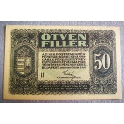 Magyarország 50 Fillér 1920 XF+