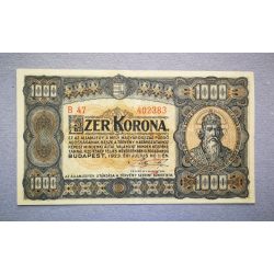 Hungary 1000 Korona 1923 VF