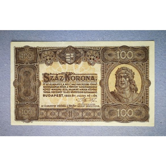 Magyarország 100 Korona 1923 VF-