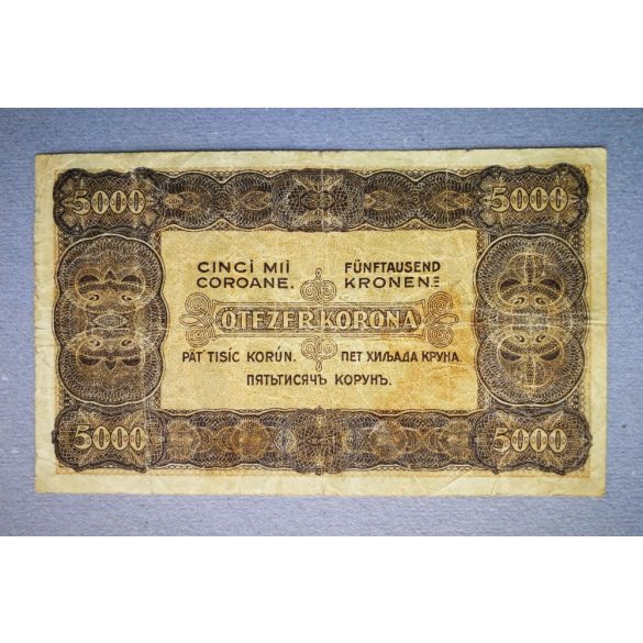 Hungary 5000 Korona 1923 VG