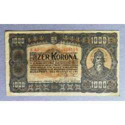 Hungary 1000 Korona 1923 F