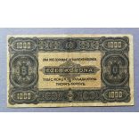 Hungary 1000 Korona 1923 F