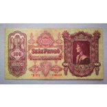 Hungary 100 Pengo 1930 with a star F