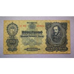 Hungary 20 Pengo 1930 VG+
