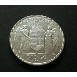 Hungary Miklós Horthy 5 Pengő 1930, 25.3 g silver