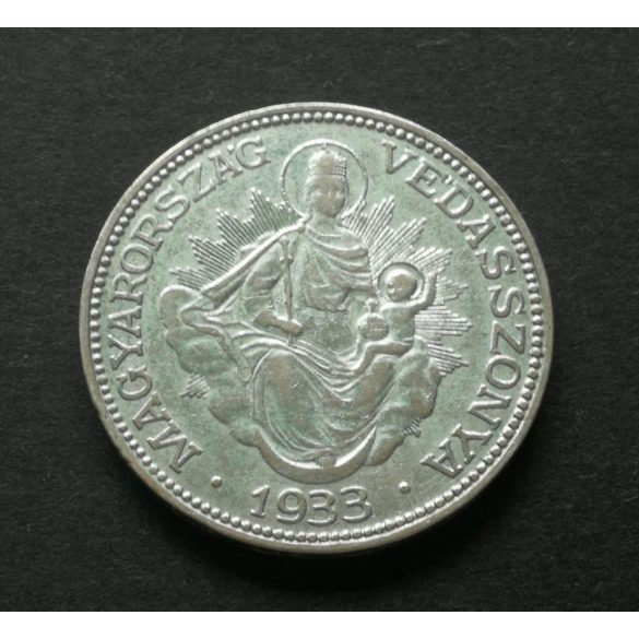 Hungary 2 Pengő 1933 10 g silver coin 