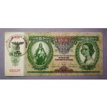Hungary 10 Pengo 1936 F - overstamped