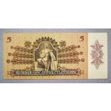 Hungary 5 Pengo 1939 VF