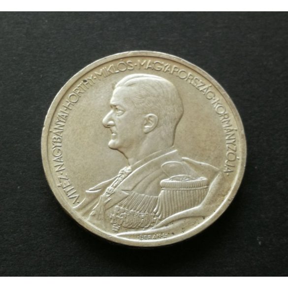 Hungary Miklós Horthy 5 Pengő 1939 24.9 g silver