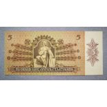 Hungary 5 Pengo 1939 aUNC