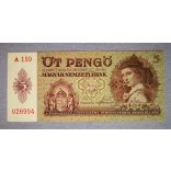 Hungary 5 Pengo 1939 F