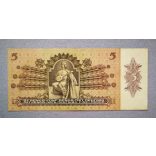 Hungary 5 Pengo 1939 F