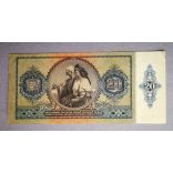 Hungary 20 Pengo 1941 VF - overstamped