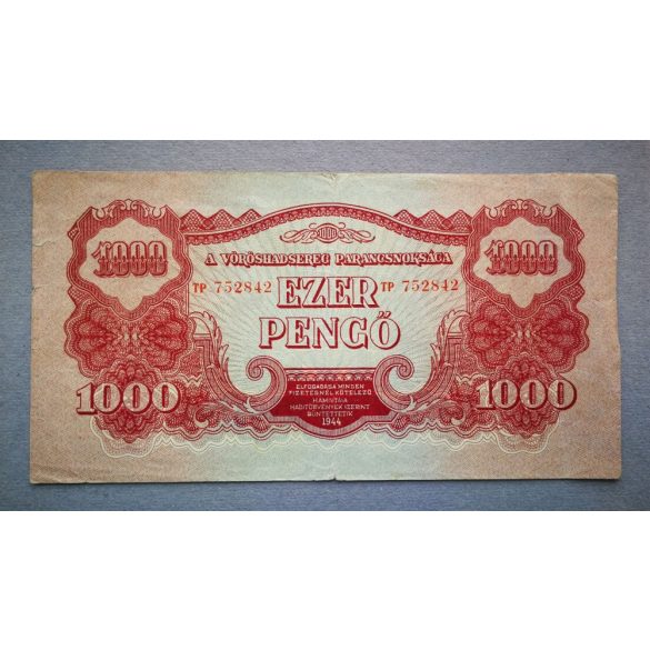 Hungary 1000 Pengo 1944 F