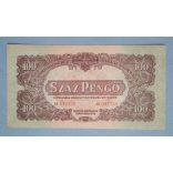 Hungary 100 Pengo Red Army 1944 Aunc