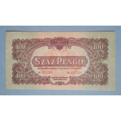 Hungary 100 Pengo Red Army 1944 aUNC