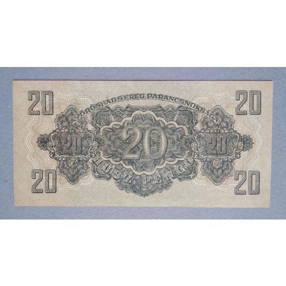 Hungary 20 Pengo Red Army 1944 XF+