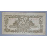 Hungary 50 Pengo Red Army 1944 F