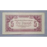 Hungary 5 Pengo Red Army 1944 VF