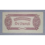 Hungary 5 Pengo Red Army 1944 F