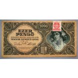 Hungary 1000 Pengo 1945 XF-