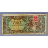 Hungary 100000 Pengo 1945 F