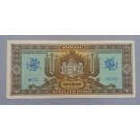 Hungary 100000 Pengo 1945 XF