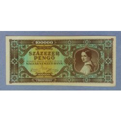 Hungary 100000 Pengo 1945 VF