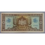 Hungary 100000 Pengo 1945 F+